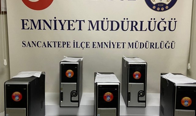 Sancaktepe&#039;de bilgisayardan sanal tombala oynanan iş yerine baskın