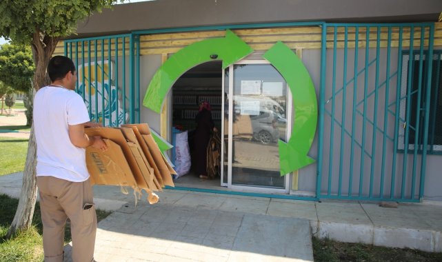 Şanlıurfa&#039;da yüzlerce kilo atık, geri dönüşüme kazandırıldı