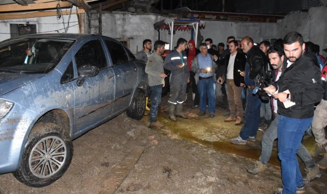 Sarıkamış'ta sel felaketi: 40 ev ile 6 araç hasar gördü