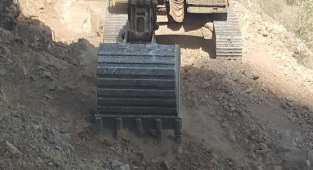 Şenoba Belediyesinden yol yapım çalışmaları