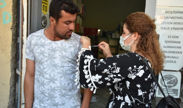 Şırnak&#039;ta &quot;mavi il&quot; için esnaf gezildi