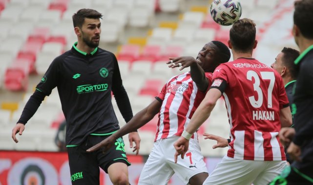Sivasspor ile Konyaspor 25. kez karşılaşacak