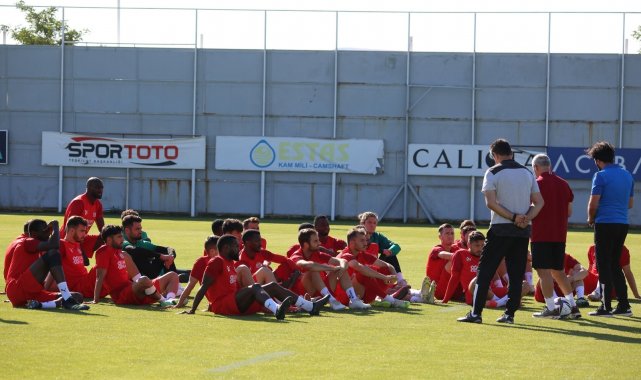 Sivasspor, Kopenhag maçının son provasını yaptı