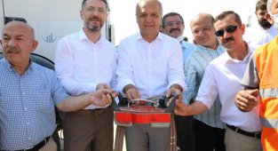 Suluova'da içme suyu arıtma tesisinin temeli atıldı