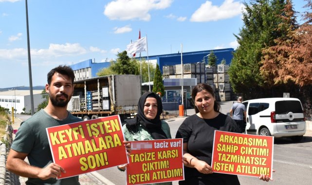 Tacizi yönetime anlattılar, işten atıldılar