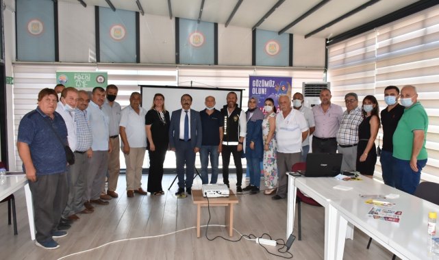 Tarsus&#039;ta muhtarlara bağımlılıkla mücadele eğitimi verildi