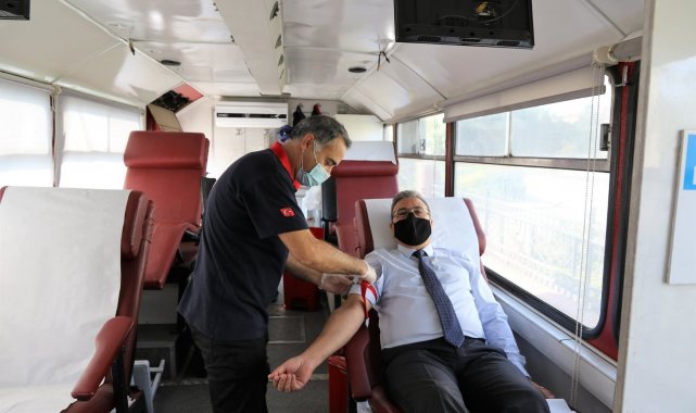 TCDD 7. Bölge Müdürlüğü&#039;nden kan bağışına destek