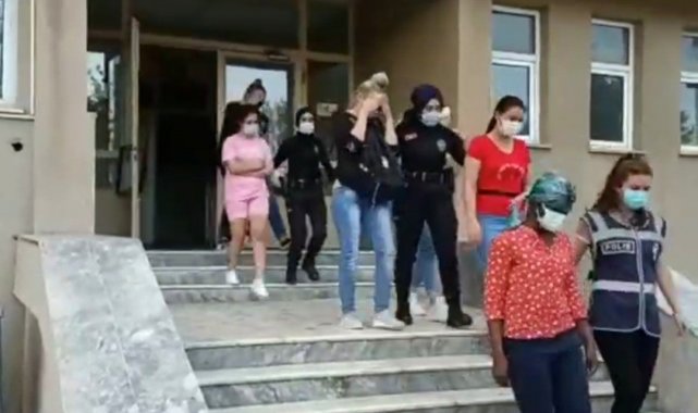 Tekirdağ&#039;da fuhuş operasyonu: 16 gözaltı