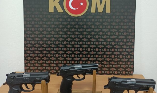 Tekirdağ'da silah kaçakçılarına operasyon: 5 gözaltı