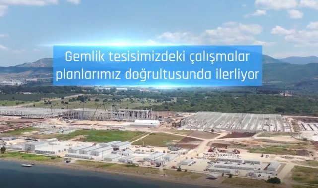 TOGG Gemlik tesisi yükseliyor