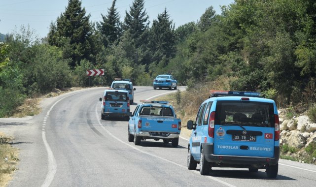 Toroslar&#039;da ormanlık alanlar denetleniyor
