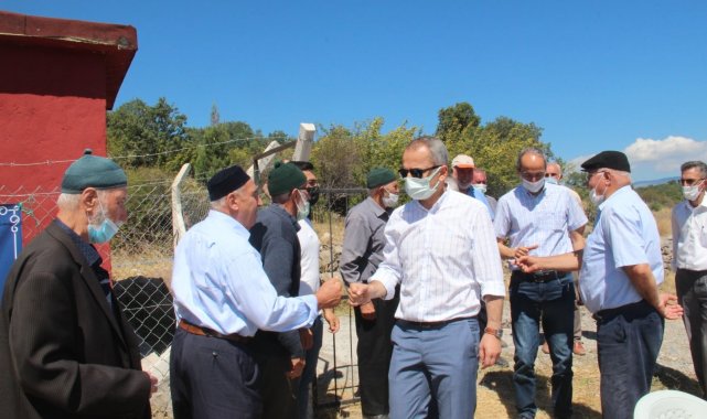 Tosya&#039;da Sevinçören köyünde içme suyu sevinci