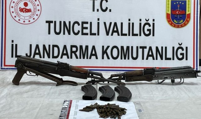 Tunceli&#039;de 2 sığınak imha edildi: Çok sayıda mühimmat ele geçirildi