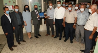 Turan’dan Bayramiç Muhtarlar Derneği'ne Hayırlı Olsun Ziyareti