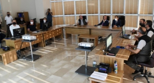 Turan’dan ormanın kahramanlarına moral ziyareti