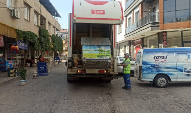 Turgutlu Belediyesinden çöp konteynerlerinin temizliğine etkili çözüm
