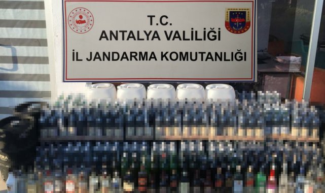 Turizm beldesindeki otelin deposuna sahte içki operasyonu