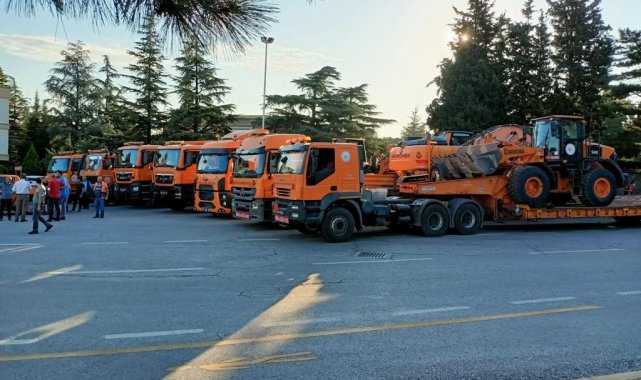 Ulaştırma ve Altyapı Bakanlığından sel bölgesine takviye ekip