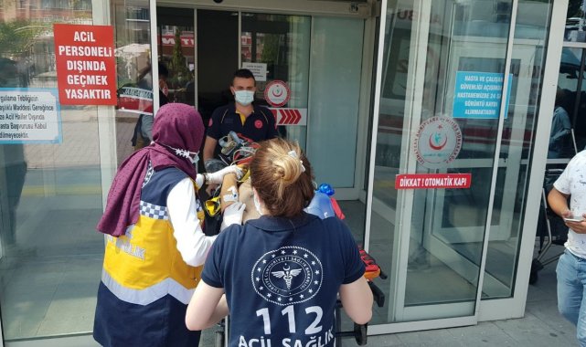 Üzerine ağırlık düşen işçi hayatını kaybetti