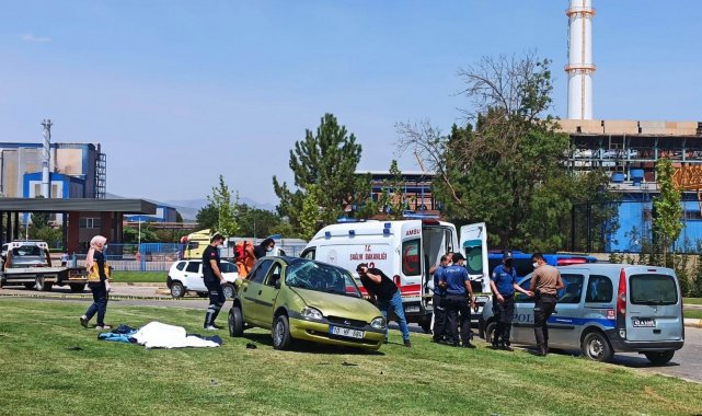 Uzman Çavuş eşini almaya giderken kazada hayatını kaybetti