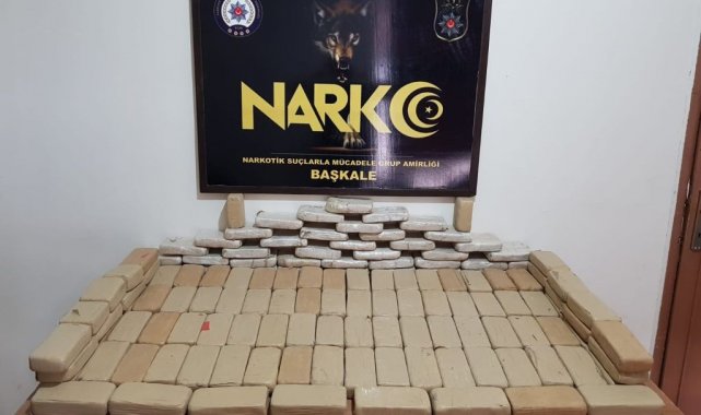 Van&#039;da 226 kilo 826 gram eroin ele geçirildi