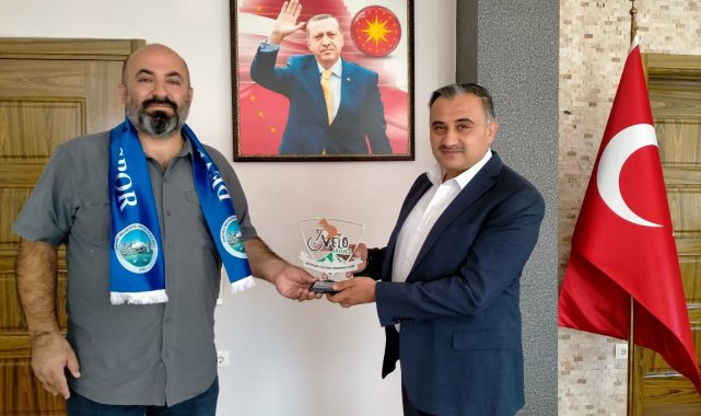 Velo Erciyes&#039;ten Başkan Cabbar&#039;a ziyaret