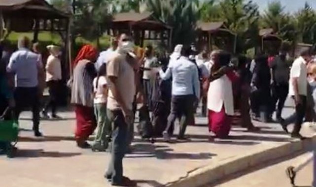 Viranşehir Devlet Hastanesi bahçesinde şüpheli çanta paniği