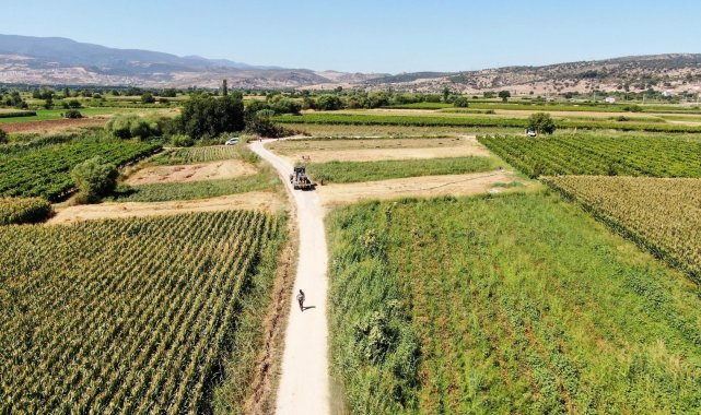 Yağcılar Mahallesinde yol çalışması yapıldı
