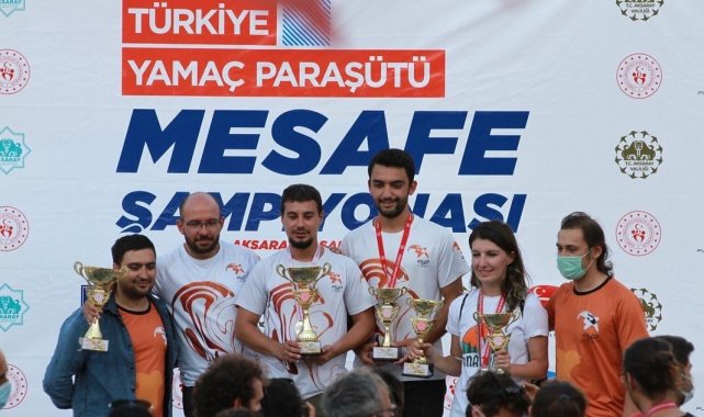 Yamaç Paraşütü Mesafe Şampiyonası sona erdi