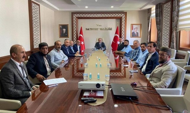 Yangın ve Sel Afeti Yardım Kampanyasına destek için toplantı yapıldı