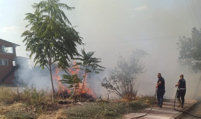 Yangına ilk müdahale MASKİ'den