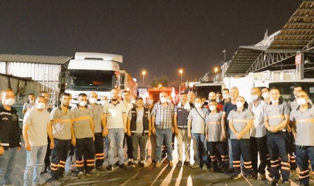 Yangının kahramanları Bayrampaşa'da