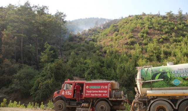 Yangının kontrol altına alındığı Manavgat&#039;ta tedbirler elden bırakılmıyor