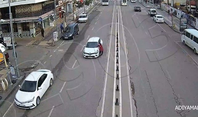 Yayanın dikkatsizliği kazaya neden oldu