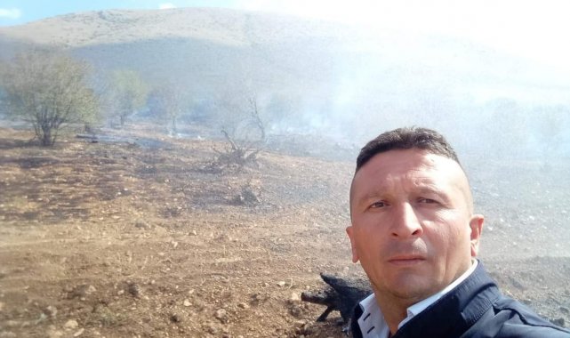 Yüksek gerilim hatlarından çıkan kıvılcımlar az kalsın faciaya yol açıyordu