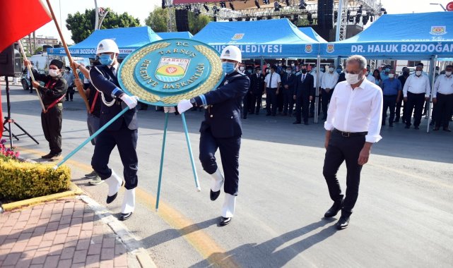 Zafer Bayramı, Tarsus ve Bozyazı&#039;da törenle kutlandı