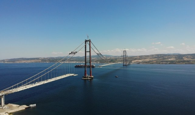 1915 Çanakkale Köprüsü&#039;nde adım adım sona yaklaşıldı