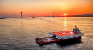 1915 Çanakkale Köprüsü'nün son tabliye bloğu geldi