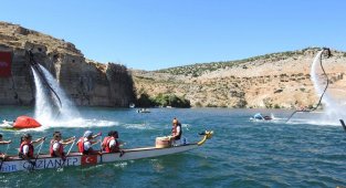 4'üncü uluslararası Rumkale Su Sporları Festivali başladı