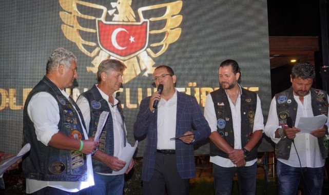 6. Uluslararası Gold Wing Türkiye buluşması gala gecesiyle sona erdi