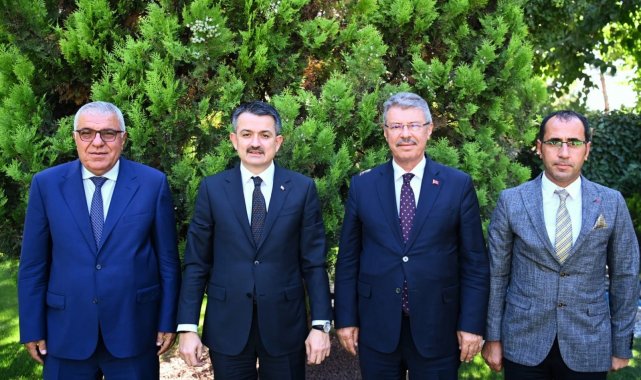 Akay, Bakan Pakdemirli ile görüştü