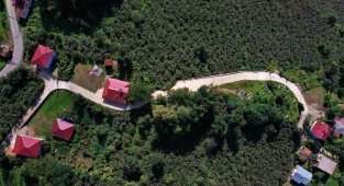 Altınordu'da beton yol çalışmaları sürüyor