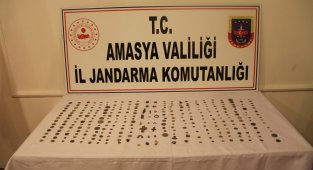 Amasya'da kavanozdan tarih çıktı: 312 tarihi eser ele geçirildi