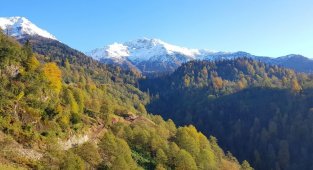 Artvin'de ani bastıran kar yağışının ardından açan güneş kartpostallık görüntüler sundu