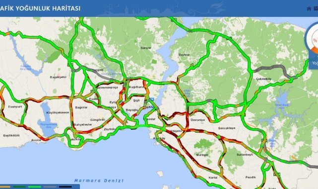 Avcılar- E-5 karayolu&#039;nda trafik durma noktasına geldi