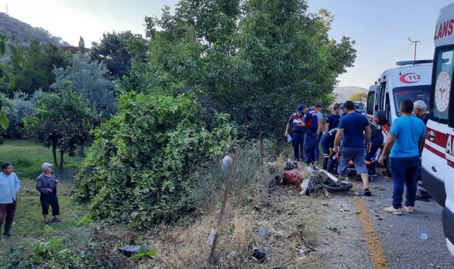 Aydın&#039;da trafik kazası: 4 yaralı