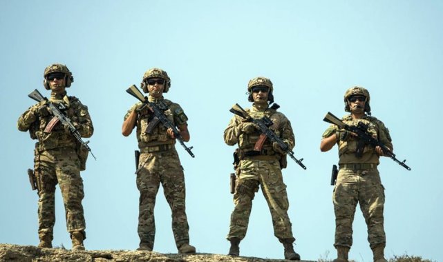 Azerbaycan ve Türkiye&#039;nin ortak askeri tatbikatı Azerbaycan&#039;da devam ediyor