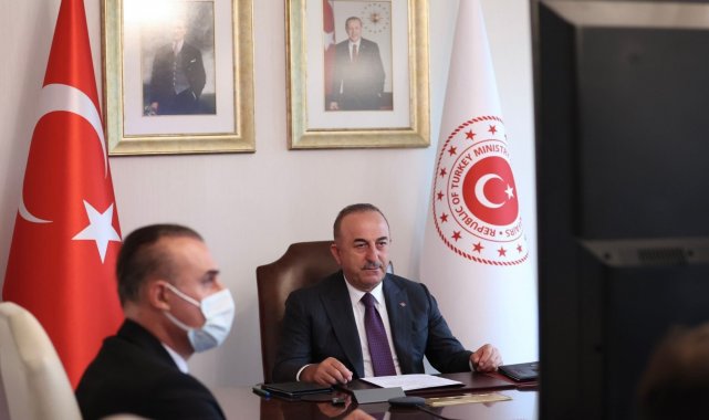Bakan Çavuşoğlu: &quot;Afgan halkına yardım etmek ve krizi yönetmek için birlikte hareket etmeliyiz ancak şimdi önceliğimiz insani yardım olmalı&quot;