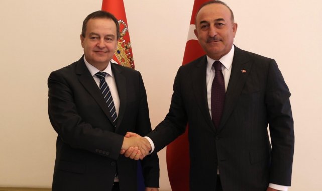 Bakan Çavuşoğlu, Sırbistan Ulusal Meclisi Başkanı Daçiç ile görüştü