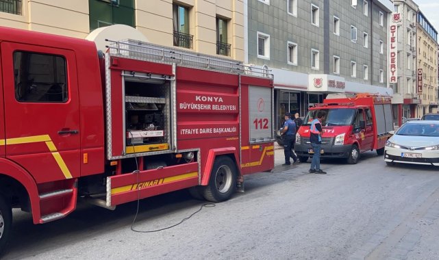 Bakım yaparken çıkan yangında asansörde sıkışan 2 kişi hayatını kaybetti